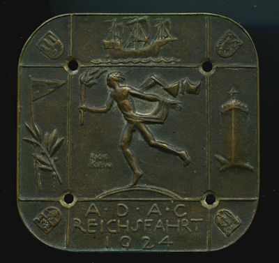 Badge ADAC Reichsfahrt 1924