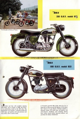 BSA Programm 10.1958