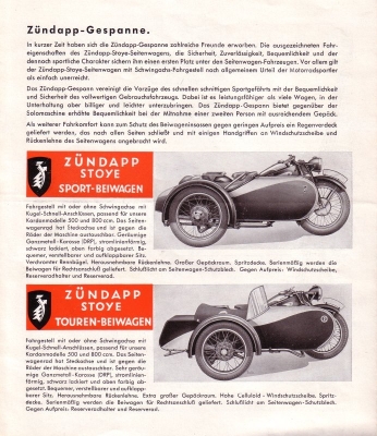 Zündapp Programm 1935