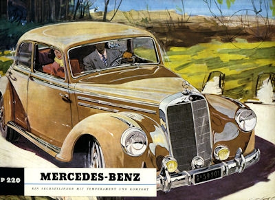 Mercedes-Benz 220 brochure 1952