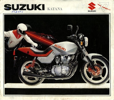 Suzuki Katana 400-1100 ccm Prospekt 1982