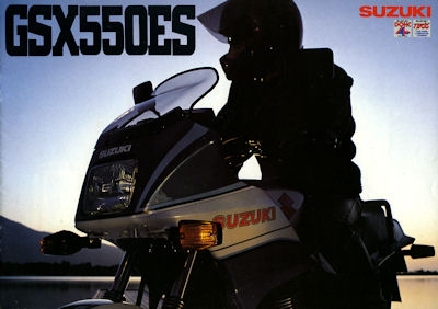 Suzuki GSX 550 ES brochure 1984