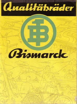 Bismarck bicycle + motorcycle brochure 1949