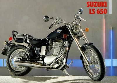 Suzuki LS 650 Savage brochure 1990