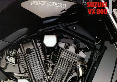 Suzuki VX 800 brochure 1990