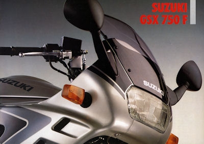 Suzuki GSX-R 750 brochure 1990