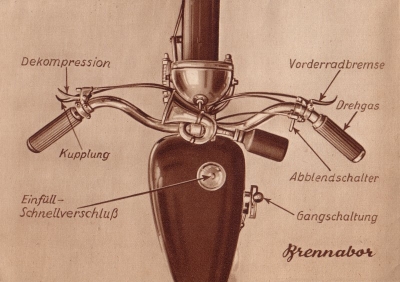 Brennabor Leichtmotorrad Prospekt 5/1936