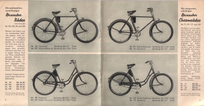 Brennabor Fahrrad Prospekt 1938