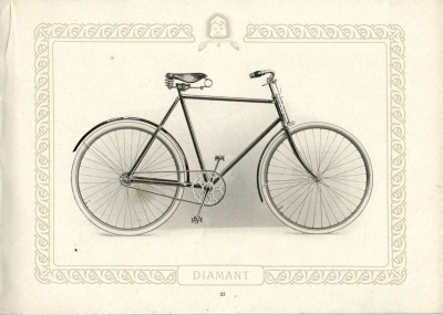 Diamant bicycle program 1912