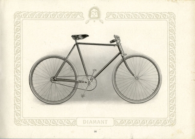 Diamant bicycle program 1912