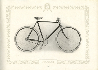 Diamant Fahrräder Programm 1912