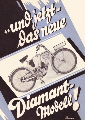 Diamant Motorfahrrad model 31 brochure 1931?