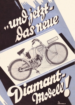 Diamant Motorfahrrad Modell 31 Prospekt 1931?