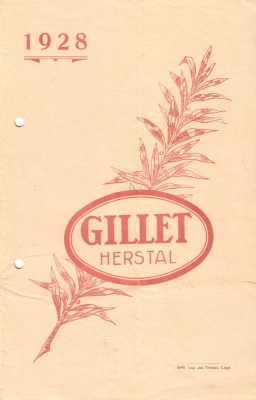 Gillet program 1928