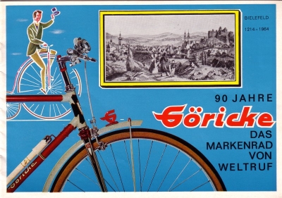 Göricke Fahrrad Programm 1964