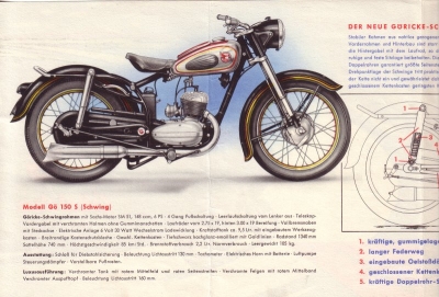 Göricke Programm ca. 1952