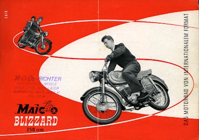 Maico Blizzard 250 Prospekt 1954