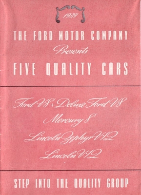 Ford US-Programm 1939 e