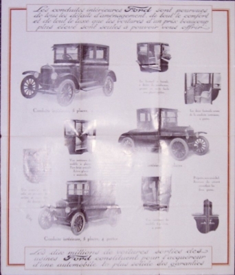 Ford T brochure 1920s