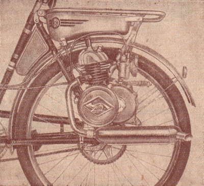 Fuchs bicycle-motor FM 40 S brochure 1950s