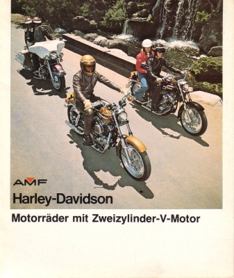 Harley-Davidson AMF Programm ca.1972