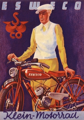 Esweco Klein-Motorrad Prospekt 1936