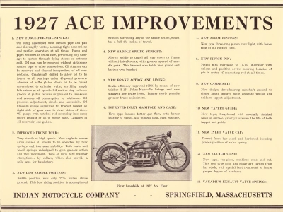 Indian ACE Four Prospekt 1927