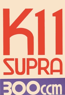 Triumph K 11 Supra 300 ccm brochure 1930