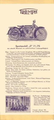 Triumph program 1926