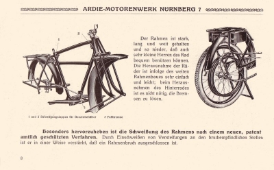 Ardie Minimax Prospekt 1921