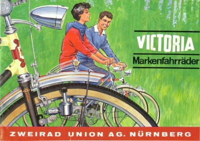 Victoria Fahrrad Programm ca. 1961