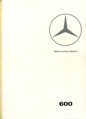 Mercedes-Benz 600 Prospekt 8.1966 f