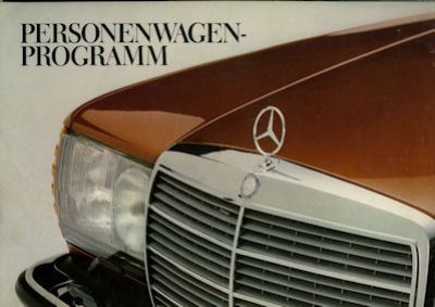 Mercedes-Benz program 1980