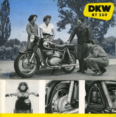 DKW RT 350 brochure ca. 1956