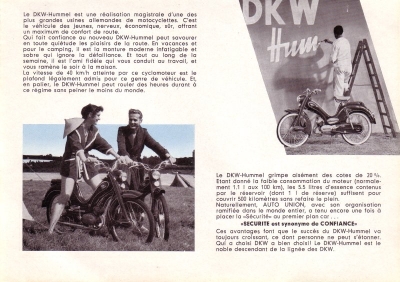 DKW Hummel brochure ca. 1955