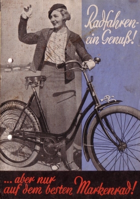 Dürkopp Fahrrad Prospekt 1930er Jahre