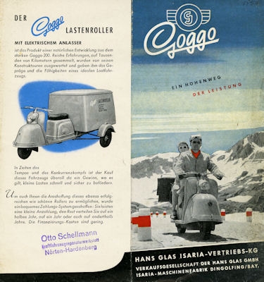 Goggo scooter program 1954