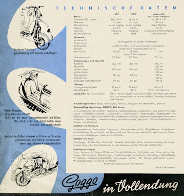 Goggo scooter program 1954