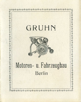 Gruhn Programm ca. 1922