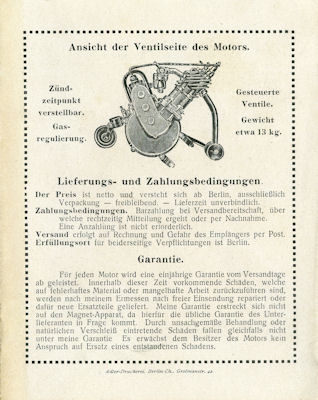 Gruhn Programm ca. 1922