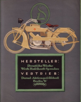 D-Rad Derad M 23 Prospekt 1922