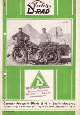 D-Rad R 0/6 brochure 1927