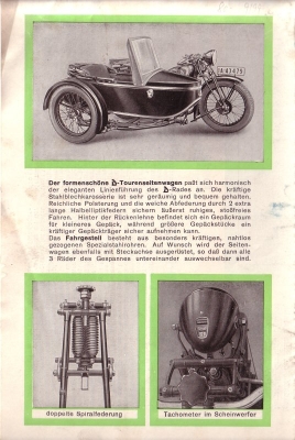 D-Rad R 11 Prospekt ca. 1932