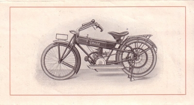 Grade Leichtmotorrad Sporttype Prospekt 1923