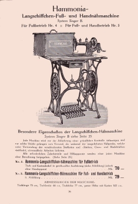 Hammonia Fahrrad Programm 1916