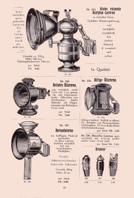 Hammonia bicycle program 1916