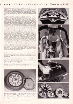 Bastert Einspurauto Prospekt 1952