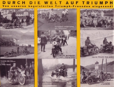 Triumph Programm 1931 Teil 2