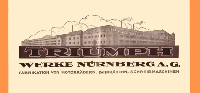 Triumph Knirps Modell KK 3 PS Prospekt 1924