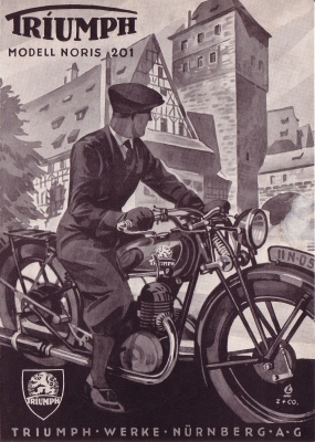 Triumph Noris 201 Prospekt 1934